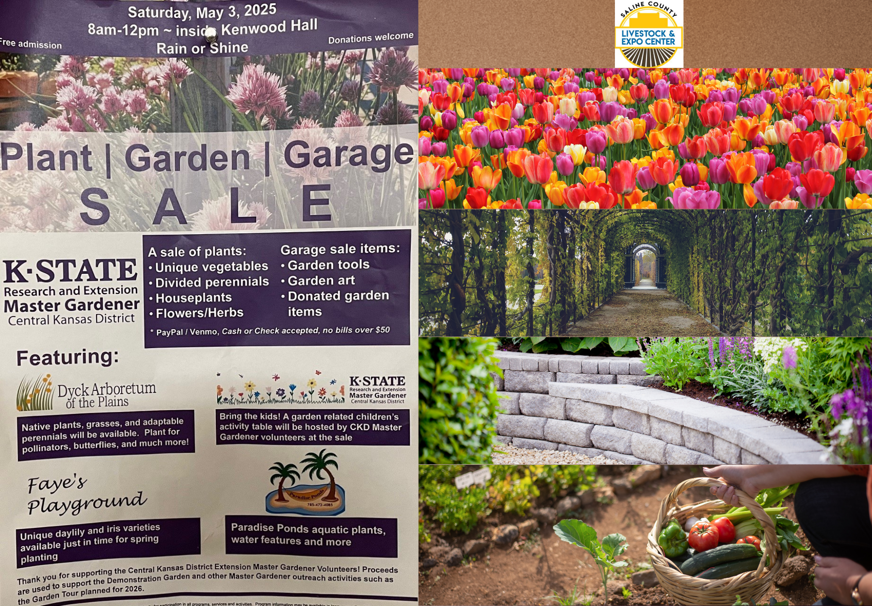 Master Gardeners Sale going on in Kenwood hall building.  - News Image